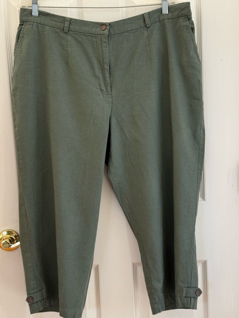 Appleseed's Linen/Rayon Capris Pants